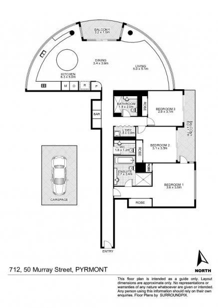 סידני 3 Bedroom Darling Harbour Apartment מראה חיצוני תמונה